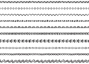 Resimli kesintisiz Kenarlıklar