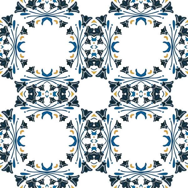 Azulejos portugueses — Vetor de Stock