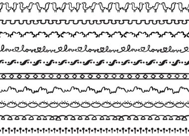 Resimli kesintisiz Kenarlıklar