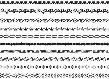 Resimli kesintisiz Kenarlıklar