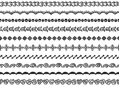 Resimli kesintisiz Kenarlıklar