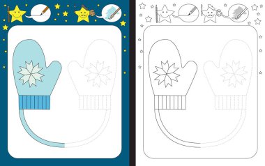 Resimli okul öncesi çalışma