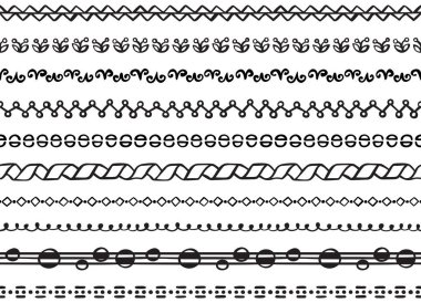 Resimli kesintisiz Kenarlıklar