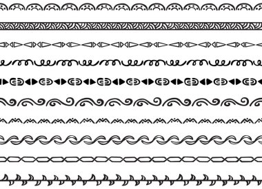 Resimli kesintisiz Kenarlıklar