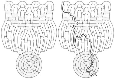 10-pin bowling labirent