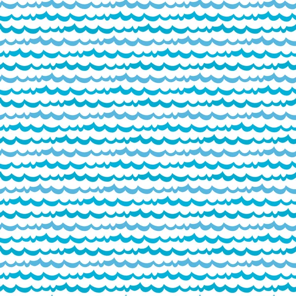 Padrão de ondas sem costura —  Vetores de Stock