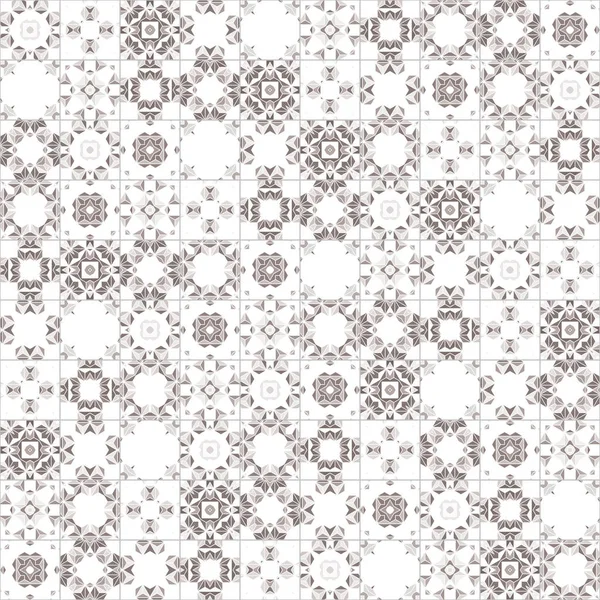 Kaleidoscope seamless pattern — Stock Vector
