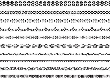 Resimli kesintisiz Kenarlıklar
