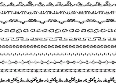 Resimli kesintisiz Kenarlıklar