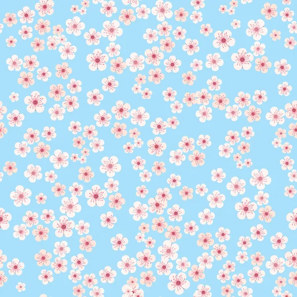 Modèle floral sans couture — Image vectorielle