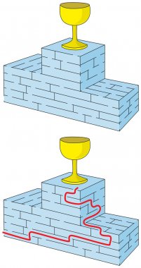 Kolay Ödülü podyum labirent