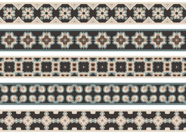 Sorunsuz dekoratif sınırları