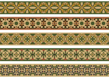 Sorunsuz dekoratif sınırları