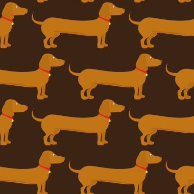 Köpekler seamless modeli