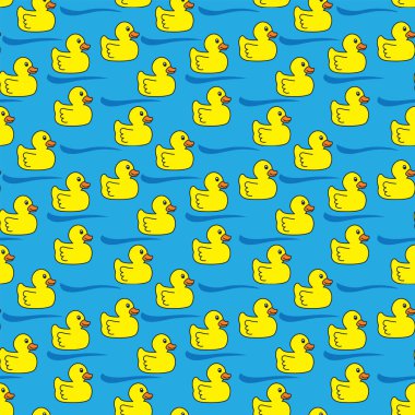 Ördek yavruları kusursuz desen