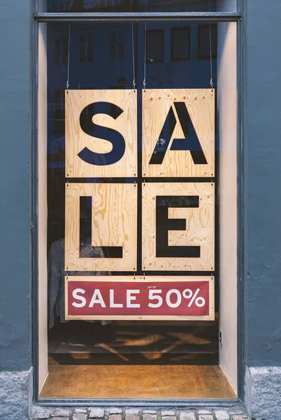 Window For sale sign — Stock Photo, Image