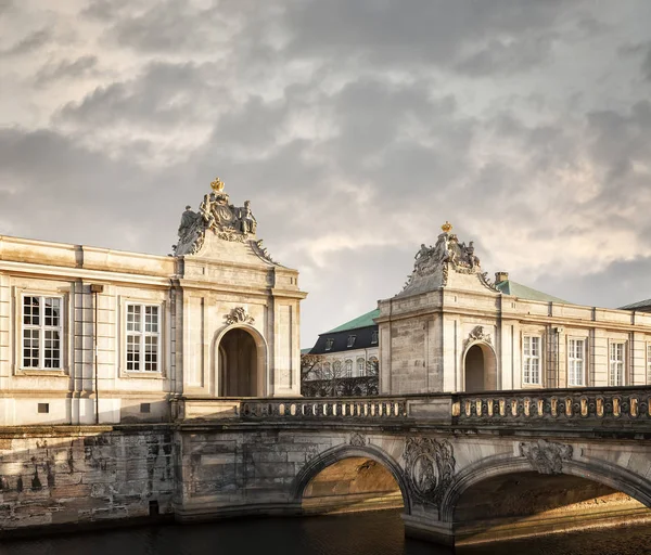 Ingresso al castello di Christiansborg — Foto Stock