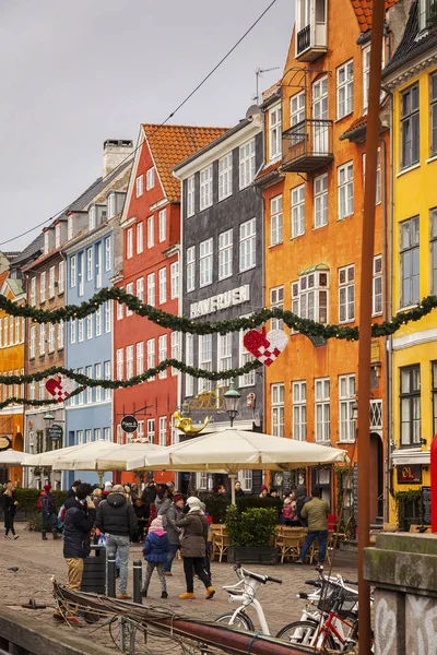 Copenhagen Noel pazarı — Stok fotoğraf