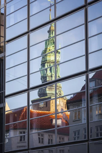 Copenhague edificio reflexiones — Foto de Stock