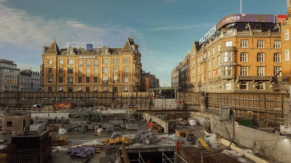 Copenhague chantier de construction — Photo