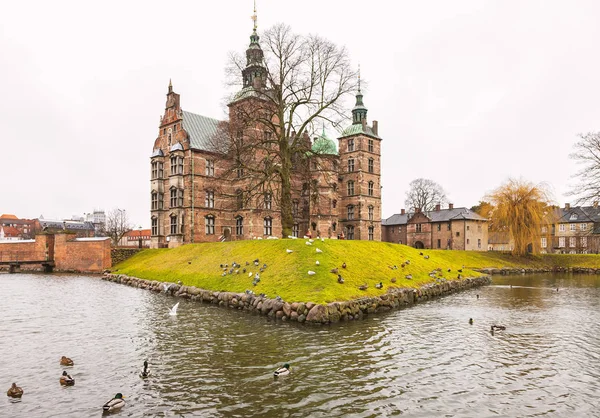 Castelo real de Rosenborg Copenhaga — Fotografia de Stock