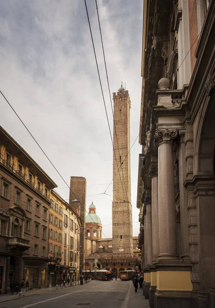 Bologna iki kule — Stok fotoğraf