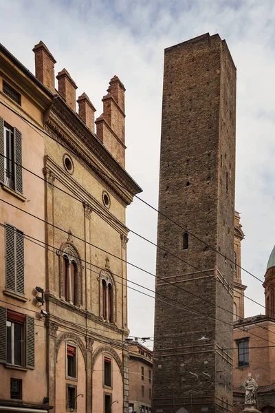 Torre Garisenda Bologna — Φωτογραφία Αρχείου