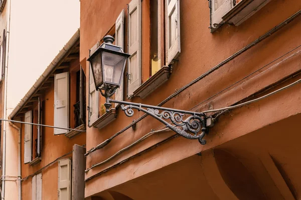 Bologna street lamp — Stock Photo, Image