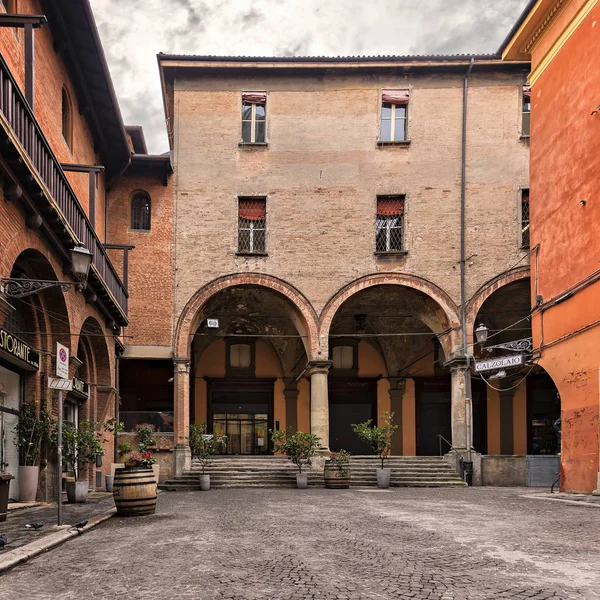 Bologna Sokak köşesi — Stok fotoğraf