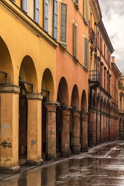 Arches Bologna Italy — Stock Photo, Image