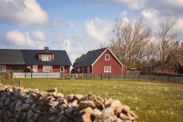 Zweedse landelijk huis — Stockfoto