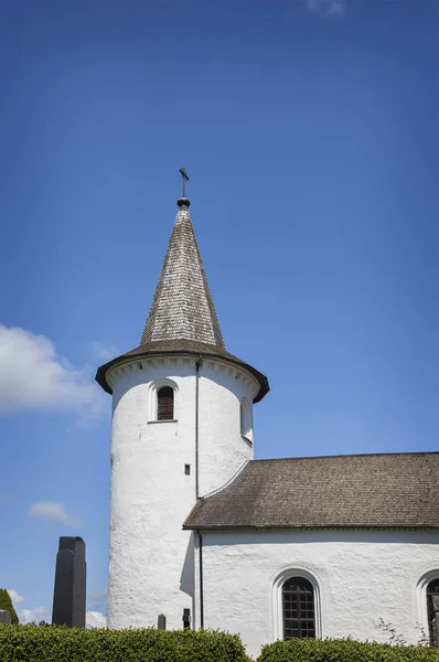 Torre redonda de la iglesia — Foto de Stock