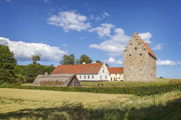 Fuerte medieval en Suecia — Foto de Stock