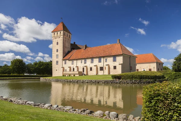 Średniowieczny zamek Tosterup — Zdjęcie stockowe