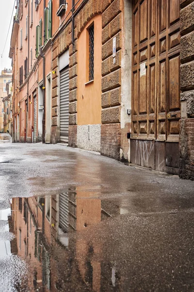 Bologna back street — Stock Photo, Image