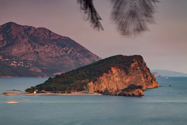 Sveti Nikola ilha Montenegro — Fotografia de Stock