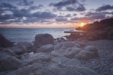 Kullaberg günbatımı manzara
