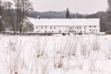 Hovdala kış manzarası