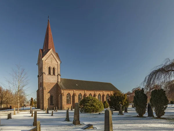 Chiesa di Kallna Svezia — Foto Stock