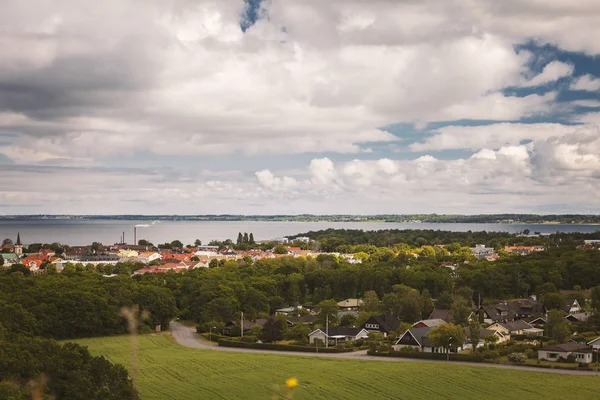 Borgholm town view — Stock Photo, Image
