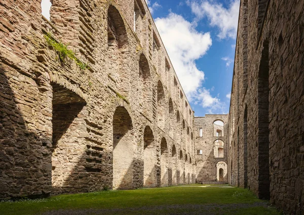 Le rovine di Borgholm — Foto Stock