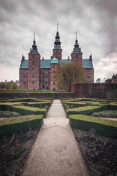 Zamku Rosenborg Kopenhaga — Zdjęcie stockowe