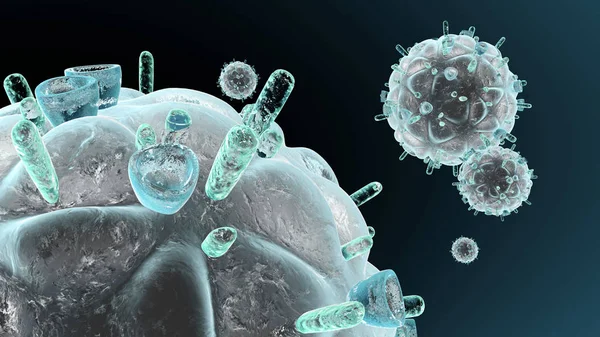 Wirus Hiv — Zdjęcie stockowe