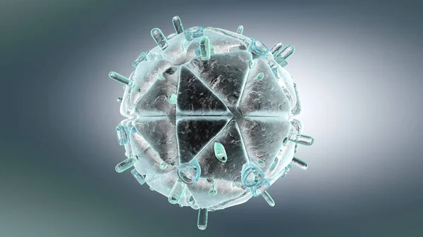 An HIV Virus — Stock Photo, Image