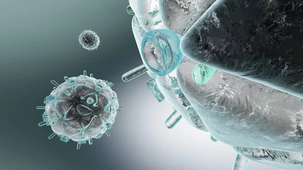 Virus HIV — Stok Foto