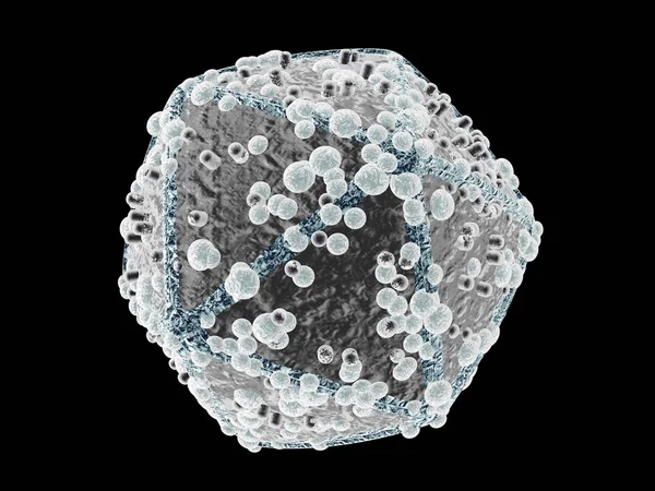 Un virus HIV — Foto Stock