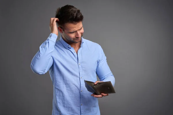 Poor young man — Stock Photo, Image