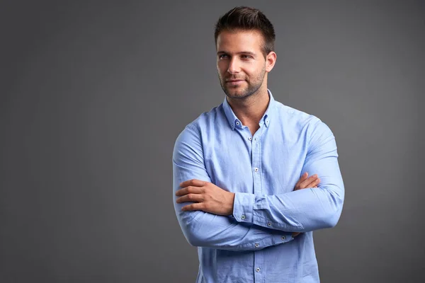 Confident young man — Stock Photo, Image