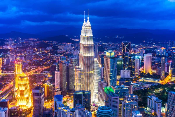 Utsikt över Kuala Lumpur — Stockfoto