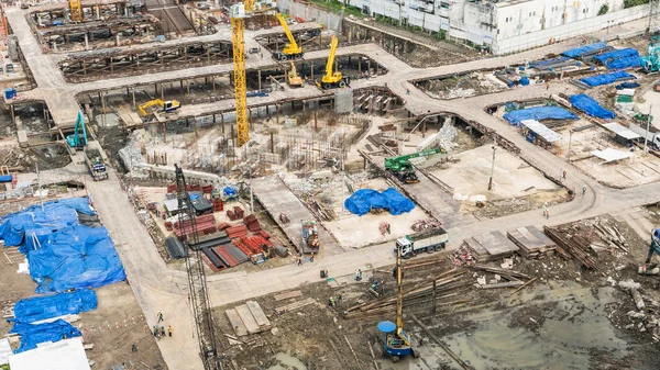 Baustelle in bangkok — Stockfoto